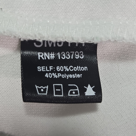 POL Womens White Oversized French Terry Open Front Cardigan Size Medium - Picture 5 of 6